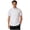 Whie, variant on Mens Short Sleeve Chef Coat Solid Color Kitchen Cook Uniform Jacket Canteen Bakery Shirts Whie M