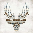 thumbnail image 3 of Grey, Jace 20x20 Black Modern Framed Museum Art Print Titled - Aztec Deer No Background, 3 of 5
