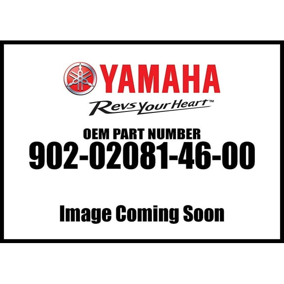Yamaha 90202-08146-00 WASHER,PLATE; 902020814600