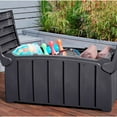 thumbnail image 2 of Outdoor Storage Organization Bin, Patio Deck Box with Dual Door Lid for Garden, Pool, & Furniture Accessories, 2 of 5