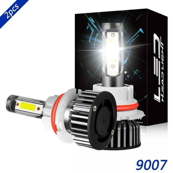 Obndvu for Nissan Sentra 1995-2003 LED Headlight Bulb 9007 High Low Beam 6000K White 2x