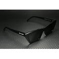 thumbnail image 3 of Saint Laurent Women's Narrow Cat Eye Sunglasses, Shiny Black/Grey Green, One Size, 3 of 5