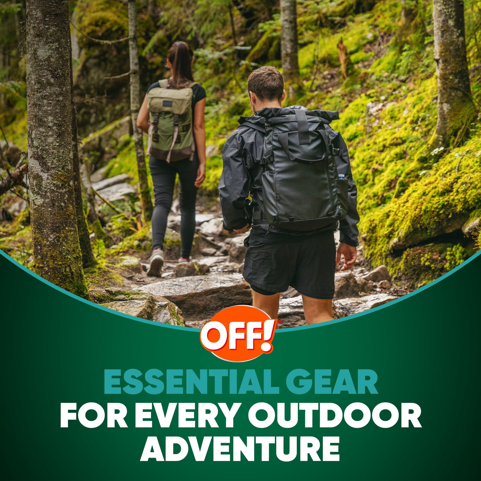 OFF! Deep Woods® Max Mosquito & Tick Aerosol Spray with 20% Picaridin, 9 oz