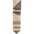 thumbnail image 6 of Ekena Millwork 6"W x 22"D x 26"H Balboa Arts & Crafts Rough Sawn Bracket, Douglas Fir, 6 of 13