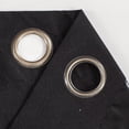 thumbnail image 3 of 2pc set window curtain panel 100% privacy 65% blackout lined bedroom drapery R64, 3 of 7