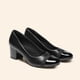 thumbnail image 3 of Zapatos de Tacón Bajo con Tacón Grueso de 5.7 cm para Mujer DREAM PAIRS en Negro, 3 of 8
