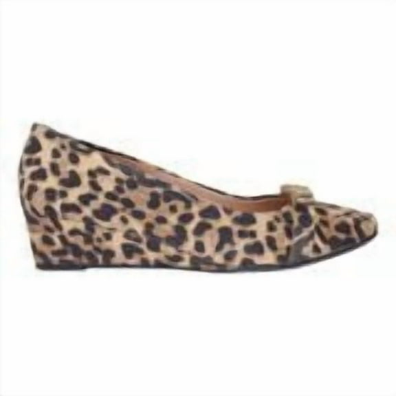 Cole Haan Malta Wedge Leopard Prnt Suede W26396 Women