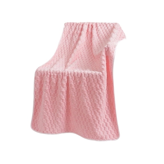 Hvmvliv Hand Towels For Bathroom Class A Pure Cotton Towel Soft & Gentle, High Water Absorption, Durable & Non-Fading, Multiple Color Options, Ideal for Household Daily Washing and Drying Pink