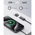 thumbnail image 5 of Para cargador Magsafe, cargador inalámbrico magnético hecho para iPhone 16/16 Pro/16 Pro Max/16 Plus/15/14/13/12 Series, 15W Max Fast Mag Safe Charging Pad para AirPods Pro 3 2 (negro), 5 of 5