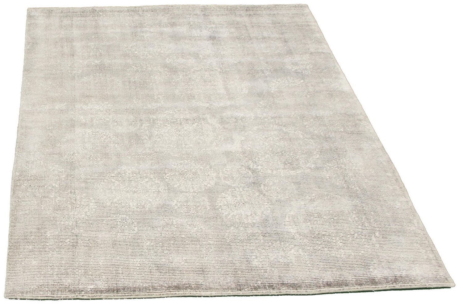ECARPETGALLERY 5'4" x 7'6"  Transitional Eternity Hand-knotted Area Rug for Living Room, Dining Room and Bedroom in Ivory