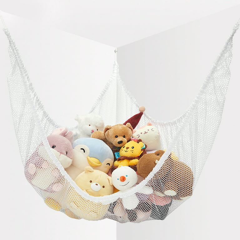 Weighted Stuffed Animals Hammock With Light Corner Hanging Pet Net For  Stuffed Weighted Stuffed Animalss, Kids Room Storage Holder From Mang10,  $9.48