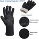 thumbnail image 3 of 33cm Black BBQ Gloves Oven Mitts Extreme Heat Resistant, Heat Proof Grill Gloves, Non-Slip Silicone Barbecue Gloves for Cooking BBQ Baking, 3 of 5