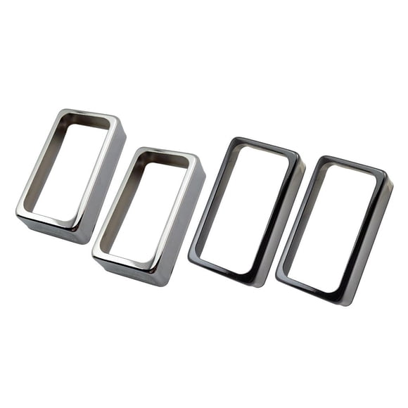 4 Pcs Cubre Pastillas Doble Bobina CUTICAT Funda de guitarra de latón