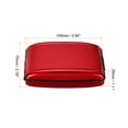 thumbnail image 2 of Uxcell RFID Wallet Credit Card Holder Aluminum Metal Women Men Purse Hard Case Red 2 Pack, 2 of 5