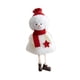 thumbnail image 1 of Muñeco colgante para árbol de Navidad, colgantes de peluche decorativos, adorno para árbol de Navidad Muñeco de nieve, 1 of 6