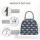 thumbnail image 4 of Disketp Cute Shark Bolsa Térmica para Almuerzo, Lonchera con Abertura Amplia y Gran Capacidad, Organizador Reutilizable para Mujeres, Hombres y Adultos, 4 of 6