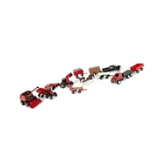 ERTL Case IH Farm Toy Value Playset with Tractors, Trucks, Farm Implements an...