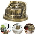 thumbnail image 3 of Antigua arquitectura de la Roma Figurina de metal Colosseum Modelo de escritorio Roma Arquitectura Decoración, 3 of 5