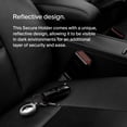 thumbnail image 3 of AirTag Holder Belkin Reflective Secure w/Key Ring Black/White, 3 of 8
