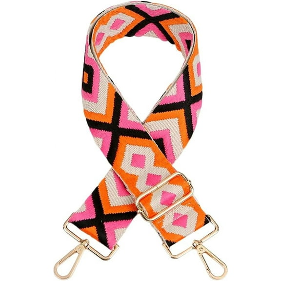 Kukuzhu Purse Strap Replacement Crossbody Bag Strap Adjustable Handbag Wide Shoulder Strap Guitar Style Accessories