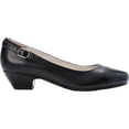 thumbnail image 2 of Women's Propet Zuri Pump Black Full Grain Leather 6 4E, 2 of 6