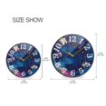 thumbnail image 2 of Space Planet Wall Clock 12 Inch Silent Non Ticking Battery Operated Easy to Read for Kitchen Living Room, 2 of 8