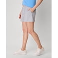 thumbnail image 3 of Hanes Women Jersey Shorts Essentials Cotton Lightweight Ring Spun Pockets XS-2XL, 3 of 6