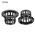 thumbnail image 3 of Uxcell Garden Slotted Mesh Cups Hydroponic Net Pots Plastic 2.35 Inch, Suitable for Planting, Black 10pcs, 3 of 5