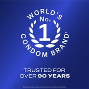 Durex Prolong Condoms, Ultra Fine, Ribbed, Dotted with Delay Lubricant Natural Rubber Latex Condoms for Men, FSA & HSA Eligible, 12 Count