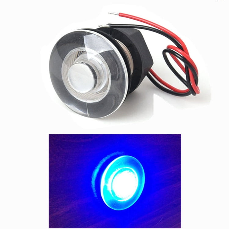 Waterproof Blue LED Courtesy Livewell Boat Light Interior Exterior Under Water