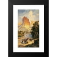thumbnail image 2 of Thomas Moran 12x18 Black Modern Framed Museum Art Print Titled - Cliffs of the Upper Colorado River, Wyoming Territory (ca. 1861-1897), 2 of 5