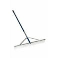 thumbnail image 2 of Midwest Rake 20030 30" Head Chisel Tooth Rake, 66" Blue Aluminum Handle, 2 of 3