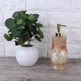 thumbnail image 3 of Nuevo Bomba de jabón para el hogar y el baño con flores en 3D, contenedor para loción y champú, botella, 3 of 8