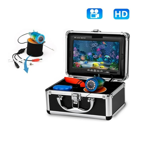 Underwater Fishing Camera 15/30/50M Infrared Ice Fishing Camera Support 8GB Video Recording Fish Finder For Aquaculture Underwater Exploration ,A Gift for The Angler