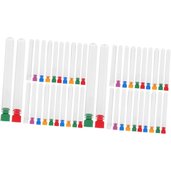 120 pcs Crafts Needles Stitching Case Knitting Storage Needle Needlework for Tool Sewing Threading Hand Organize Embroidery Holder Plastic Pin Container Tubes Platic Transparent