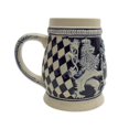 thumbnail image 4 of Germany Bayern Coat of Arms Cobalt Blue Beer Stein, 4 of 9