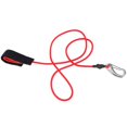 thumbnail image 1 of Cergrey Boating Paddle Leash, Elastic Paddle Leash, Elastic String Boating Kayak Paddle Safety Rod Leash with Carabiner for Paddling, 1 of 9