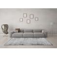 thumbnail image 3 of Ahgly Company Indoor Rectangle Abstract Gray Modern Area Rugs, 3' x 5', 3 of 4