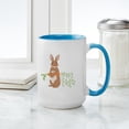 thumbnail image 4 of CafePress - Hoppy Easter Mugs - 15 oz Ceramic Large White Novelty Mug, 4 of 4