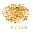thumbnail image 2 of 00 Fasteners Handmade Paper Fasteners 8x15mm , 100pcs golden round head, 2 of 8