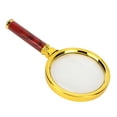 thumbnail image 2 of Magnifying Glass, Handheld Magnifier Glass Portable Comfortable Grip 7X  For Reading, 2 of 8