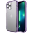thumbnail image 1 of Raptic Terrain Étui Compatible avec iPhone 13 Pro Max, Fabriqué aux États-Unis, Dos en Polycarbonate Transparent, Protection contre les Chutes de 10 Pieds, Convient à iPhone 13 Pro Max, Violet/violet Clair, 1 of 6