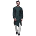 thumbnail image 1 of Atasi Kurta Boutonné en Coton Flex pour Hommes, Tenue Estivale Décontractée, Kurtas - Petit, 1 of 6