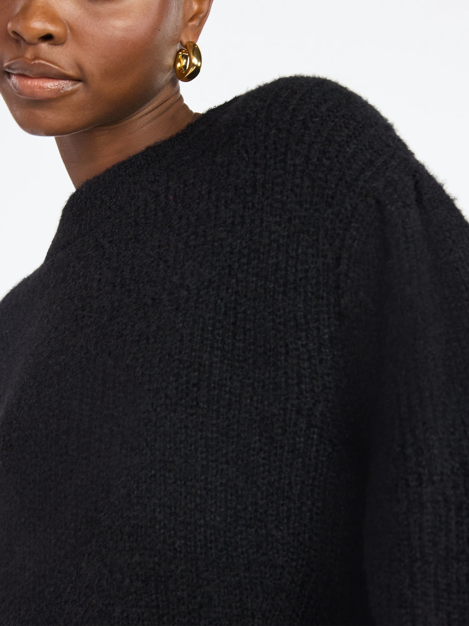 Scoop Women's and Women's Plus Oversized Sweater, Lightweight, Sizes XS-4X