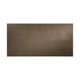 thumbnail image 1 of Fasade - Waves Vertical Argent Bronze Decorative Wall Panel - Fast and Easy Installation (4' X 8' Panel), 1 of 1
