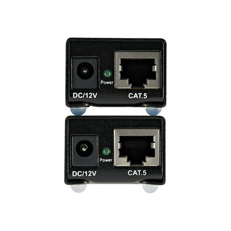 StarTech.com - Point-to-Point VGA Video Extender Over Cat-5 Kit - Black