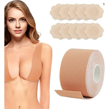 

Nipple Cover Adhesive Round Heart Petals Bra Satin Bra Cover Invisible Nipple Stickers