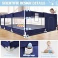 thumbnail image 6 of Babyeap Large Baby Playpen with Mat,71"x50"Playpen for Babies and Toddlers,Baby Play Yard Baby Fence Play Area Indoor Outdoor,Navy Blue, 6 of 7