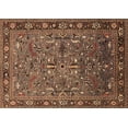 thumbnail image 1 of Ahgly Company Indoor Rectangle Oriental Brown Traditional Area Rugs, 2' x 4', 1 of 4