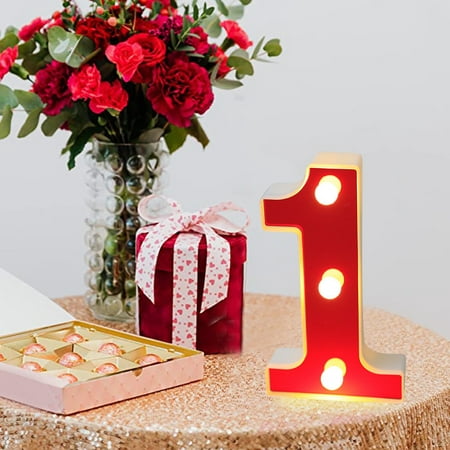 

Mackneog Letters Up Standing Light Light Wihte Plastic Hanging Warm Lights Letter LED Home Decor 1PCS，Gift on Clearance